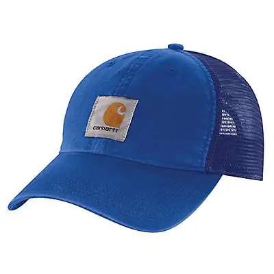 CARHARTT Logo MESH Blue HAT