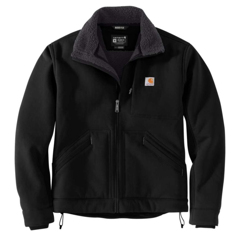 Carhartt men’s Full-Zipper Black Jacke