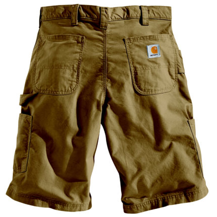 Carhartt Logo Brown Men Shorts