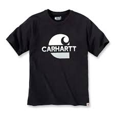 Carhartt Logo Black T-Shirt