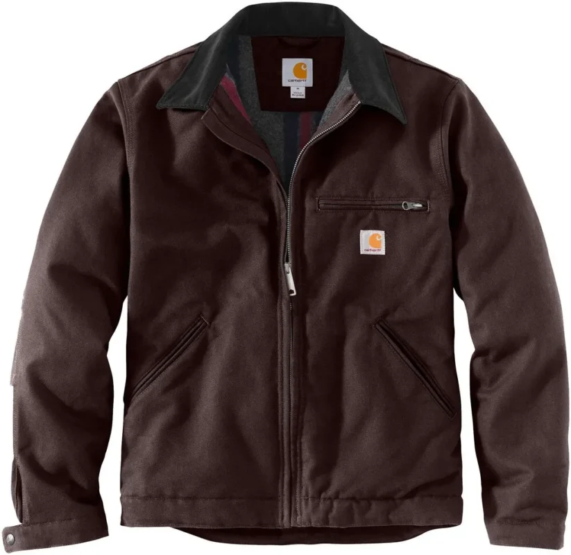 Carhartt Duck Detroit Brown Jacke